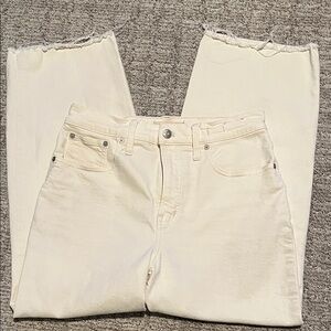 Madewell The Perfect Vintage Wide Leg Crop  Jeans